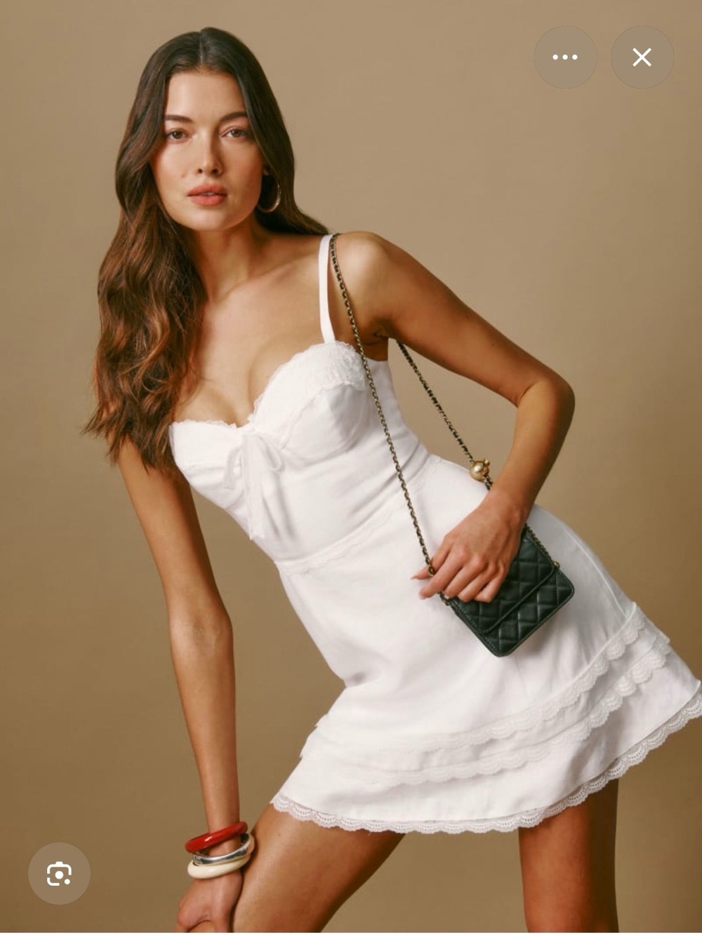 Reformation Arya Linen Dress